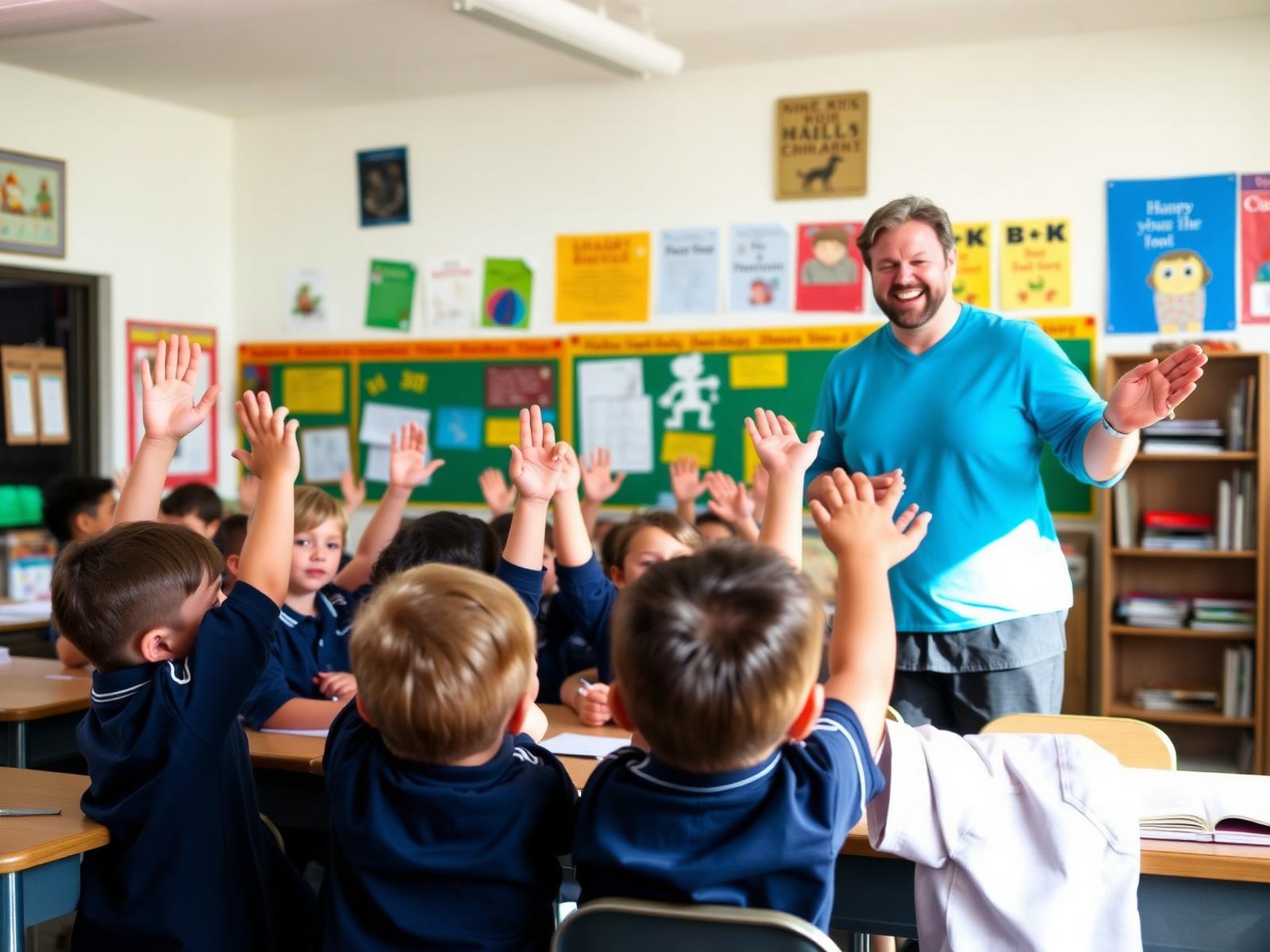 Engaged classroom at LCA